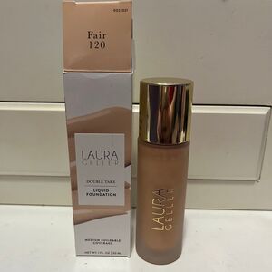 NWB Laura Geller Double Take Liquid Foundation Face Makeup in Shade Fair